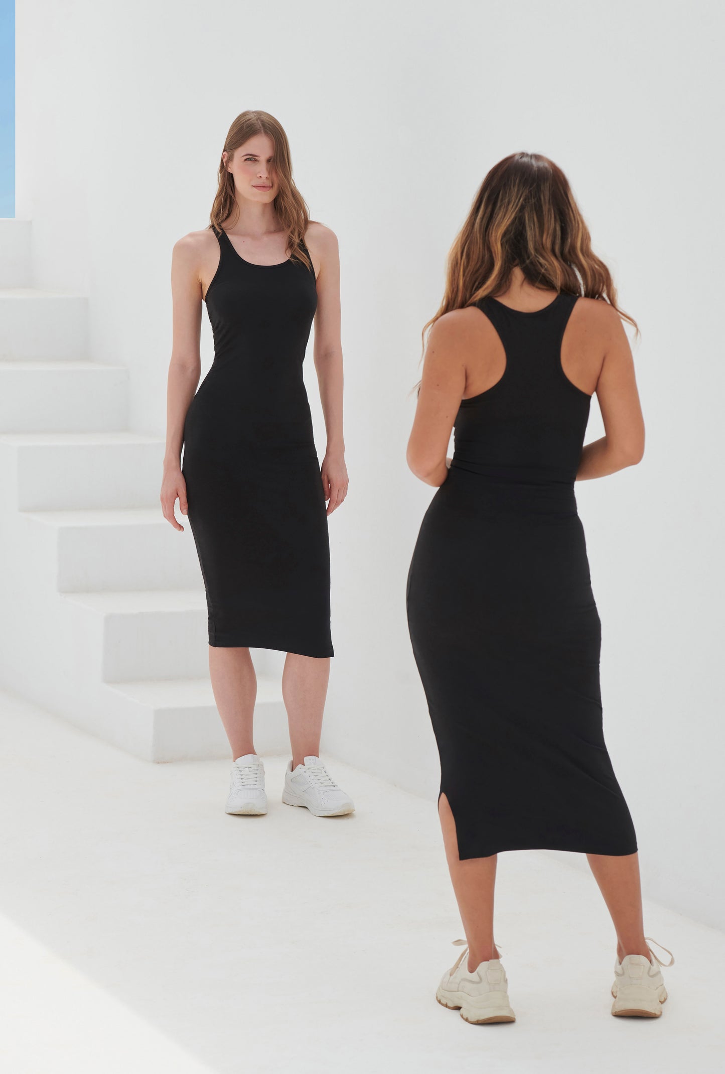 Black Midi Dress