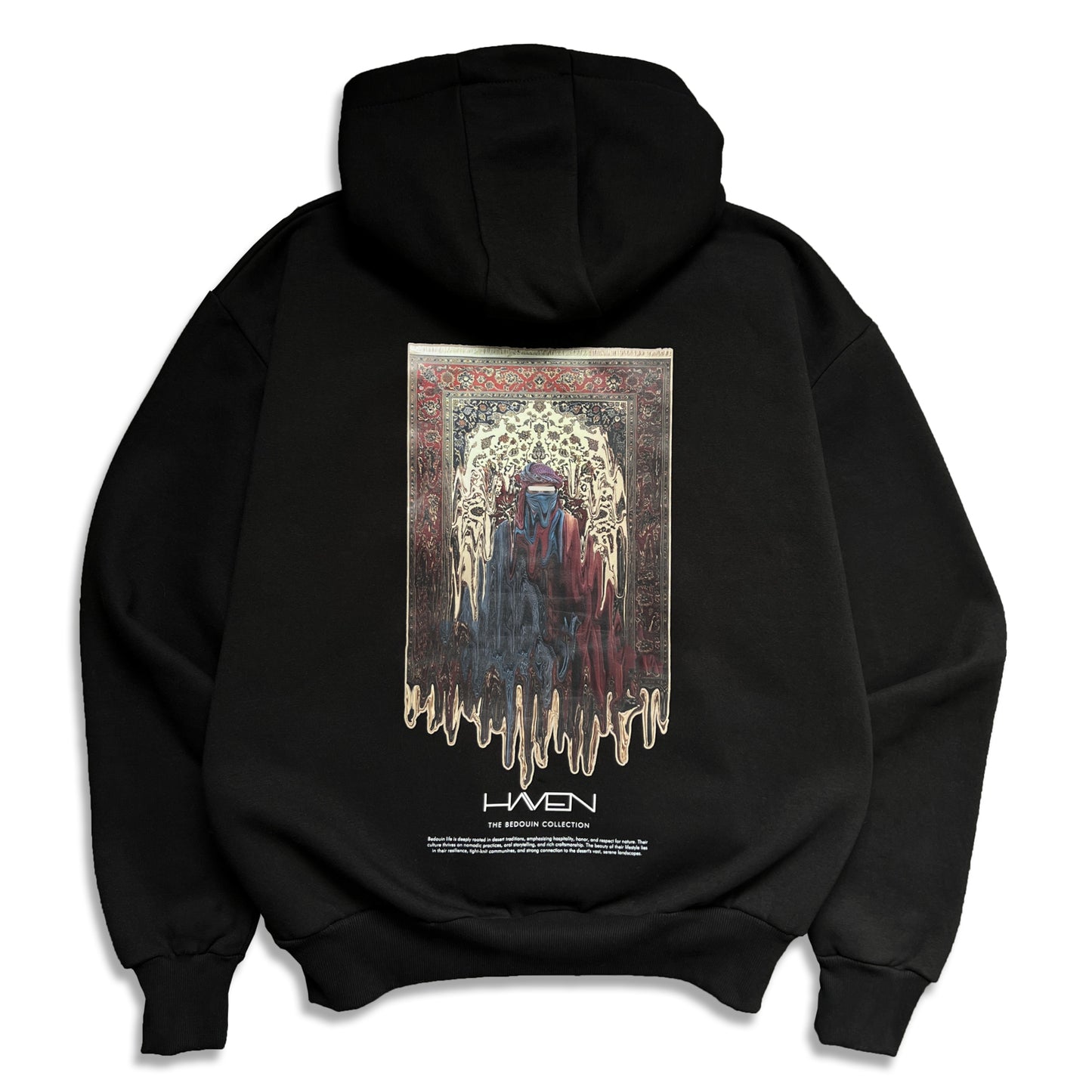 The Bedouin Collection V.06 - Deep Black Hoodie