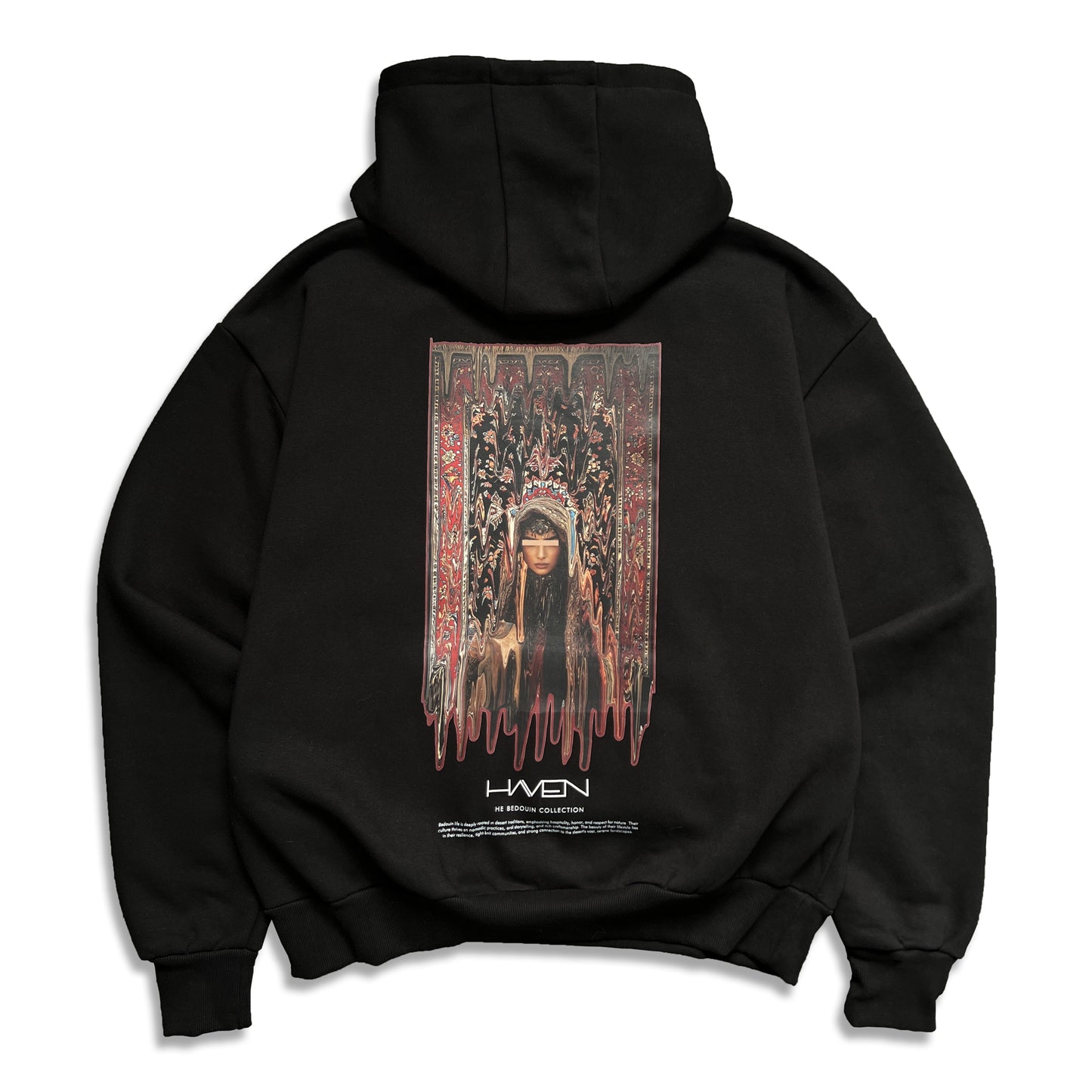 The Bedouin Collection V.05 - Deep Black Hoodie