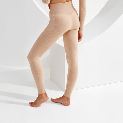 For Her - Ribbed Pocket Leggings