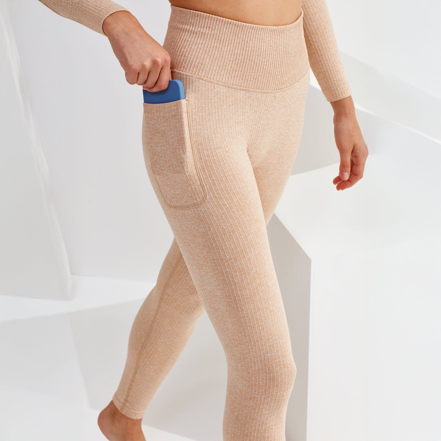 For Her - Ribbed Pocket Leggings