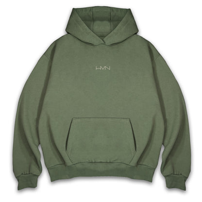 Hoodie Olive Green