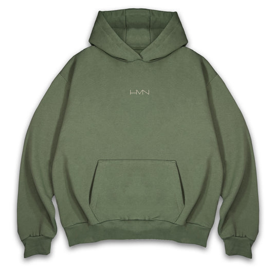 Hoodie Olive Green