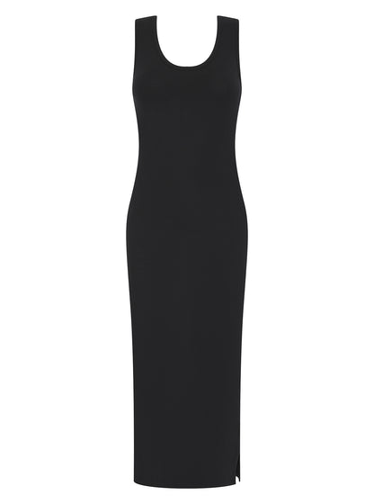 Black Midi Dress