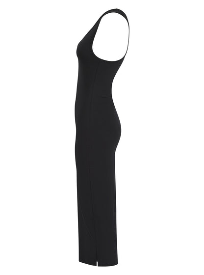Black Midi Dress